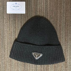 Cashmere Prada Beanie